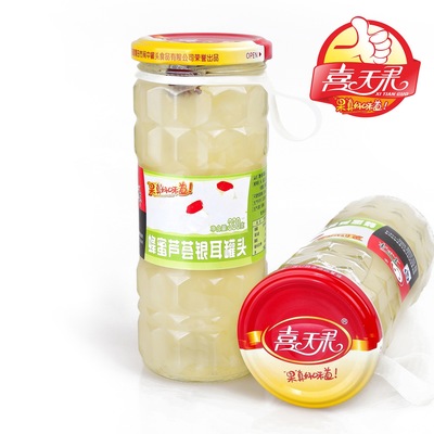 休闲果蔬食用菌罐头食品糖水蜂蜜芦荟银耳罐头
